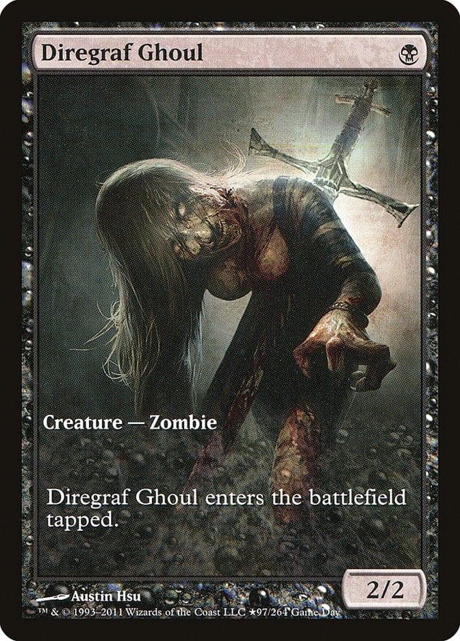 Magic: The Gathering MTG Single Diregraf Ghoul (Game Day) [Innistrad Promos]