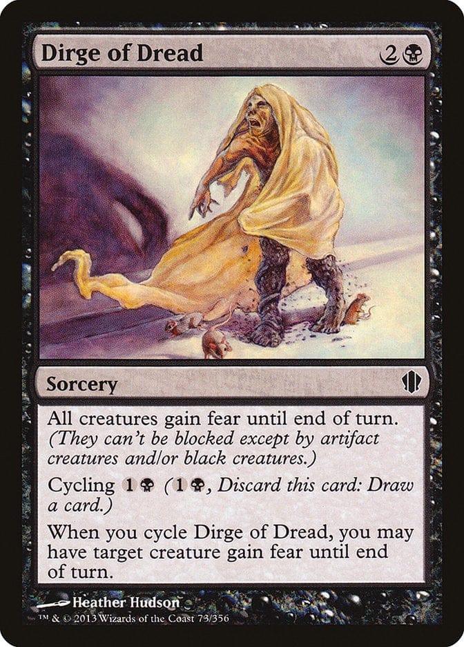 Magic: The Gathering MTG Single Dirge of Dread [Commander 2013]