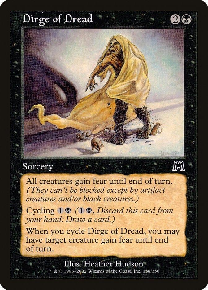 Magic: The Gathering MTG Single Dirge of Dread [Onslaught]