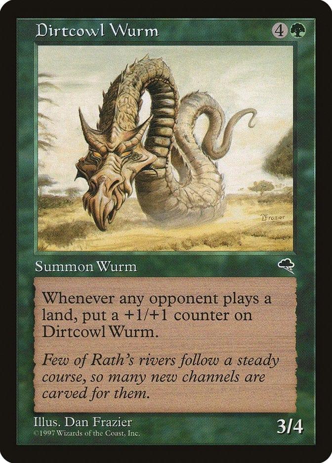 Magic: The Gathering MTG Single Dirtcowl Wurm [Tempest]