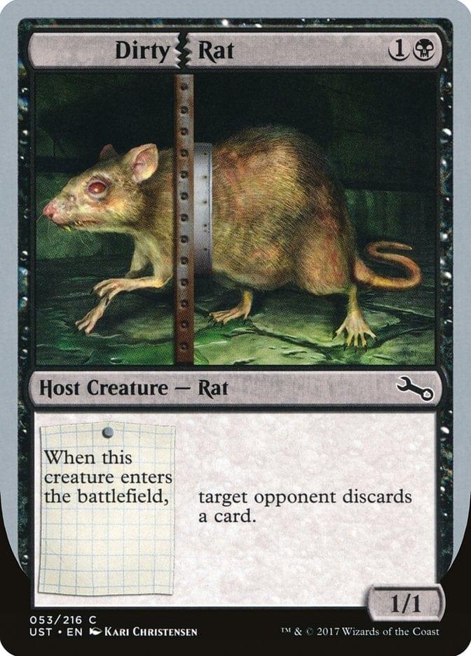 Magic: The Gathering MTG Single Dirty Rat [Unstable]