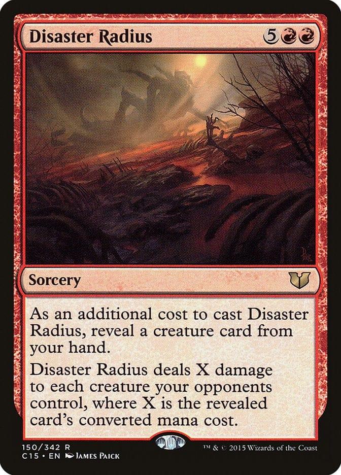 Magic: The Gathering MTG Single Disaster Radius [Commander 2015]