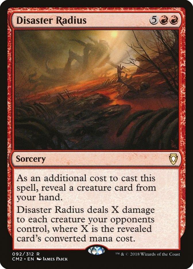 Magic: The Gathering MTG Single Disaster Radius [Commander Anthology Volume II]