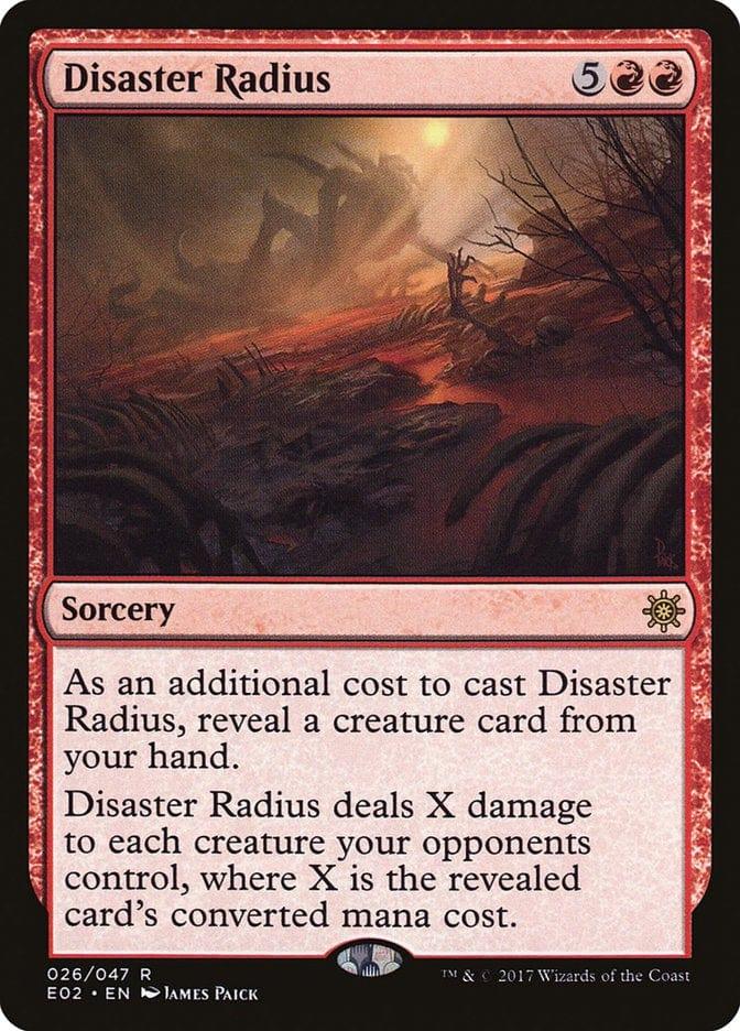Magic: The Gathering MTG Single Disaster Radius [Explorers of Ixalan]