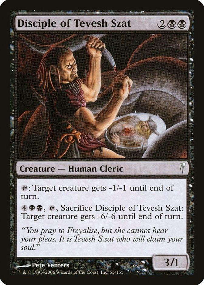 Magic: The Gathering MTG Single Disciple of Tevesh Szat [Coldsnap]