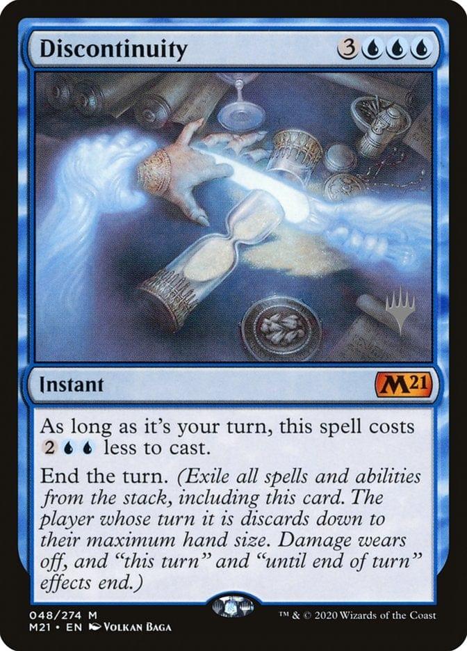 Magic: The Gathering MTG Single Discontinuity (Promo Pack) [Core Set 2021 Promos]