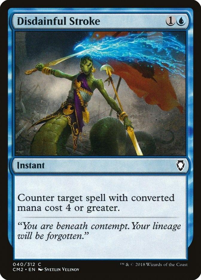 Magic: The Gathering MTG Single Disdainful Stroke [Commander Anthology Volume II]