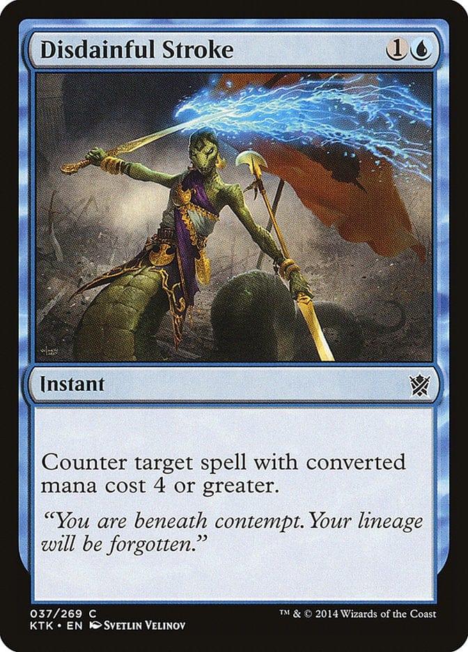 Magic: The Gathering MTG Single Disdainful Stroke [Khans of Tarkir]