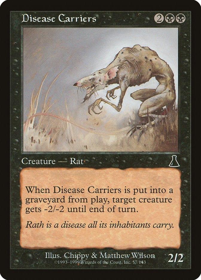Magic: The Gathering MTG Single Disease Carriers [Urza's Destiny]
