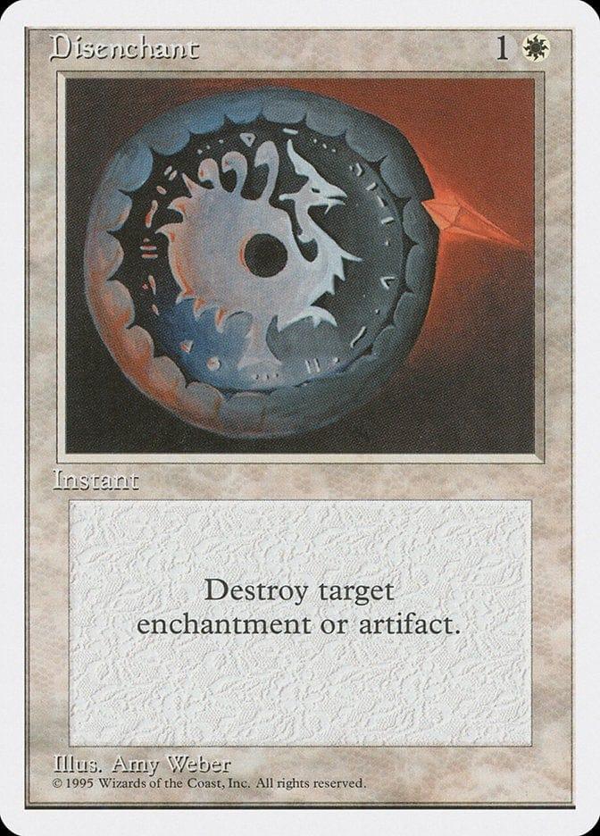 Magic: The Gathering MTG Single Disenchant [Fourth Edition]