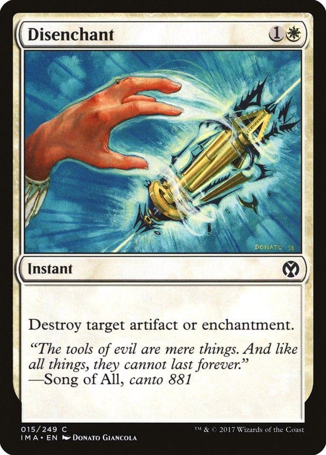 Magic: The Gathering MTG Single Disenchant [Iconic Masters]