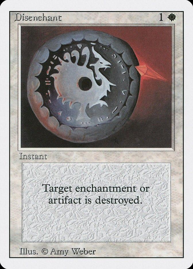 Magic: The Gathering MTG Single Disenchant [Revised Edition]