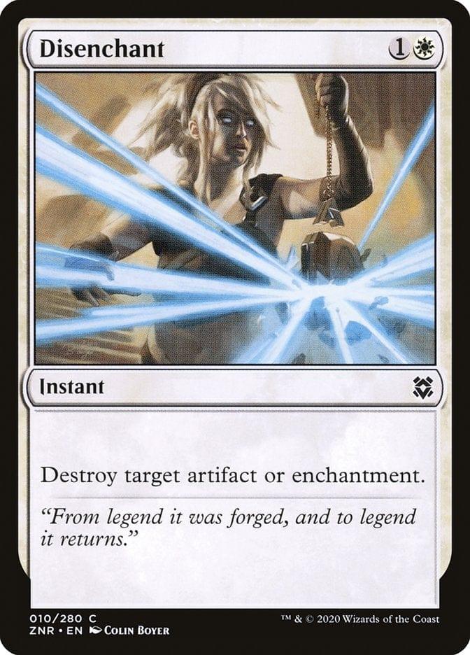Magic: The Gathering MTG Single Disenchant [Zendikar Rising]