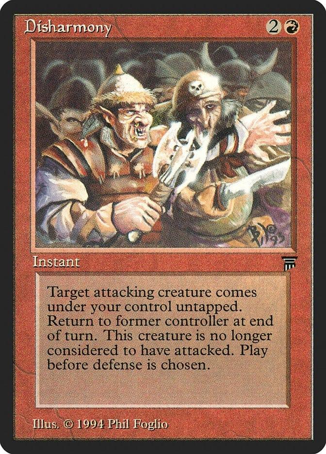 Magic: The Gathering MTG Single Disharmony [Legends]