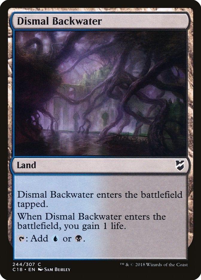 Magic: The Gathering MTG Single Dismal Backwater [Commander 2018]