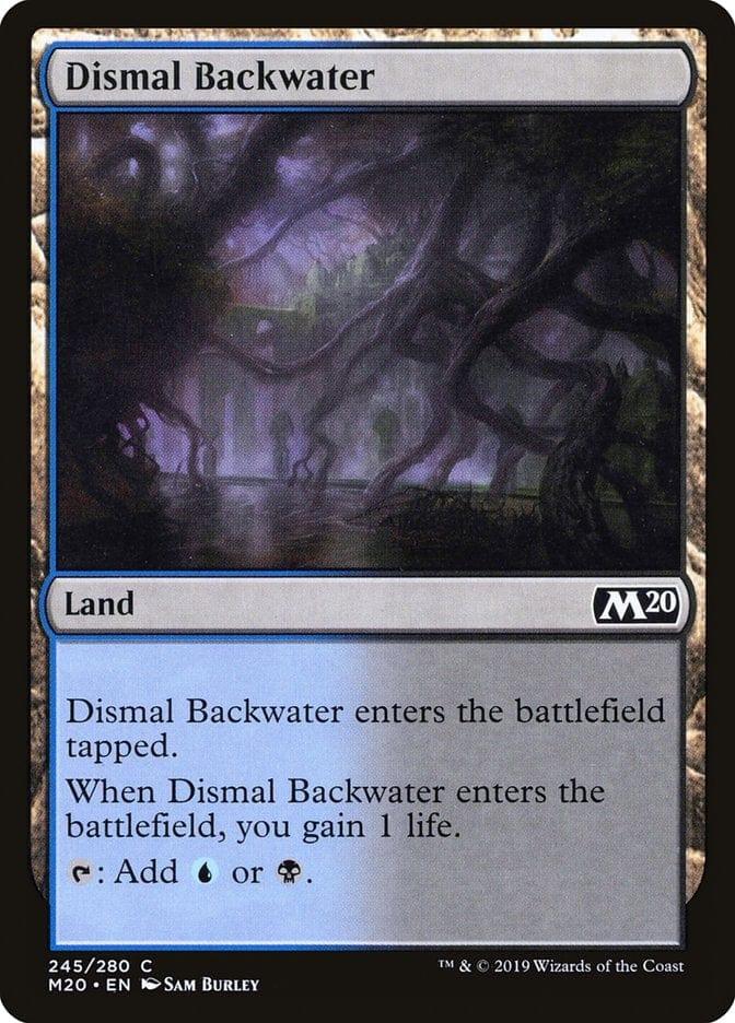 Magic: The Gathering MTG Single Dismal Backwater [Core Set 2020]