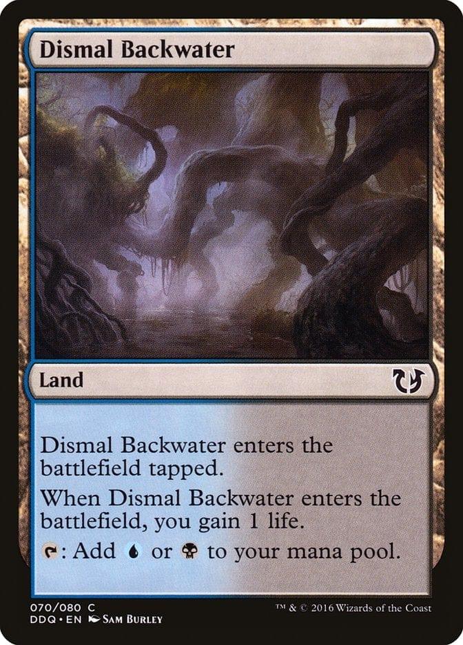 Magic: The Gathering MTG Single Dismal Backwater [Duel Decks: Blessed vs. Cursed]