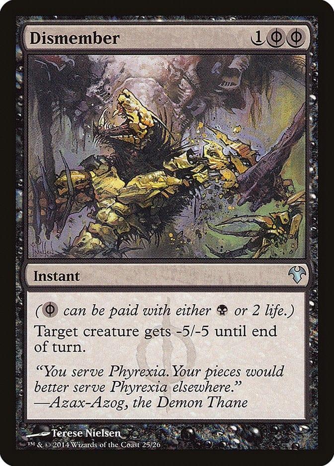 Magic: The Gathering MTG Single Dismember [Modern Event Deck 2014]