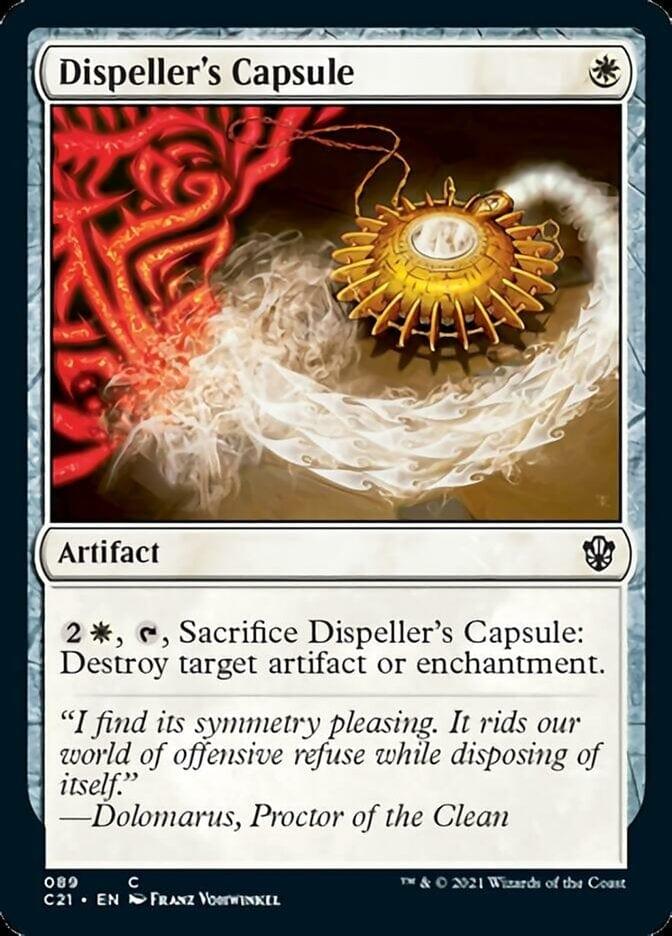 Magic: The Gathering MTG Single Dispeller's Capsule [Commander 2021]