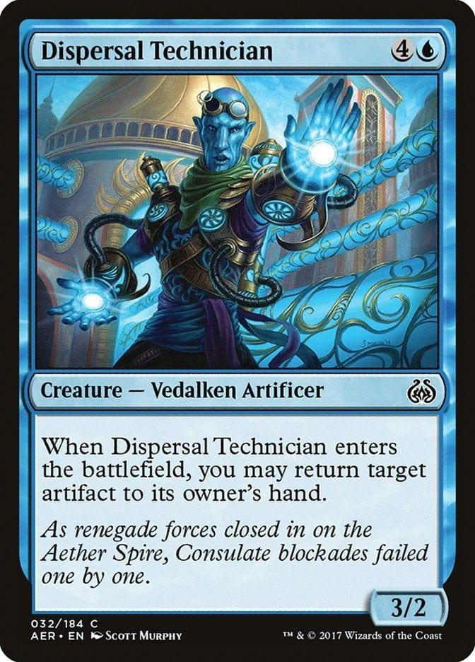 Magic: The Gathering MTG Single Dispersal Technician [Aether Revolt]