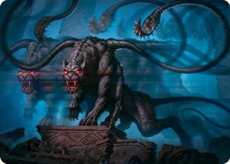 Magic: The Gathering MTG Single Displacer Beast Art Card [Dungeons & Dragons: Adventures in the Forgotten Realms Art Series]