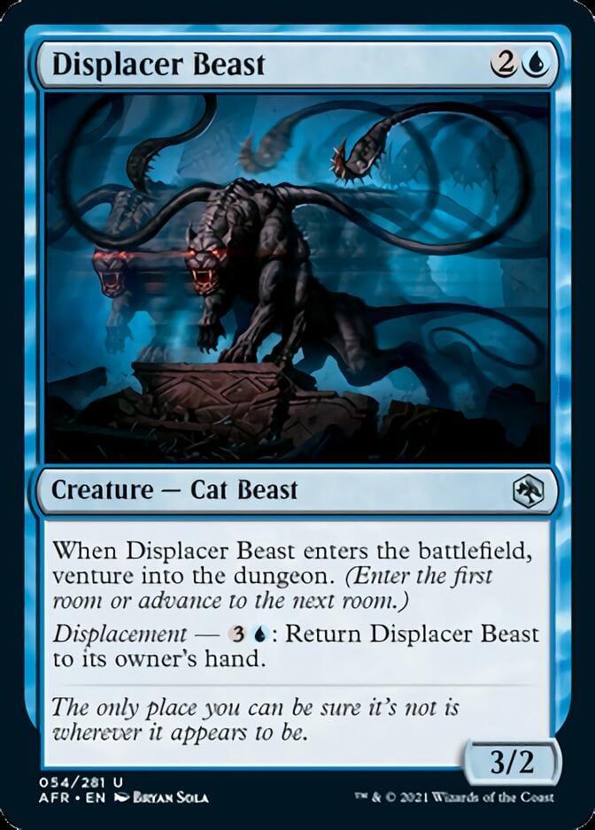 Magic: The Gathering MTG Single Displacer Beast [Dungeons & Dragons: Adventures in the Forgotten Realms]