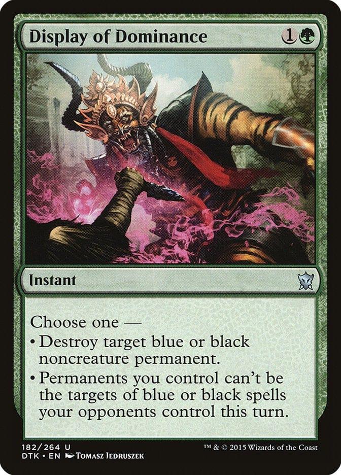 Magic: The Gathering MTG Single Display of Dominance [Dragons of Tarkir]
