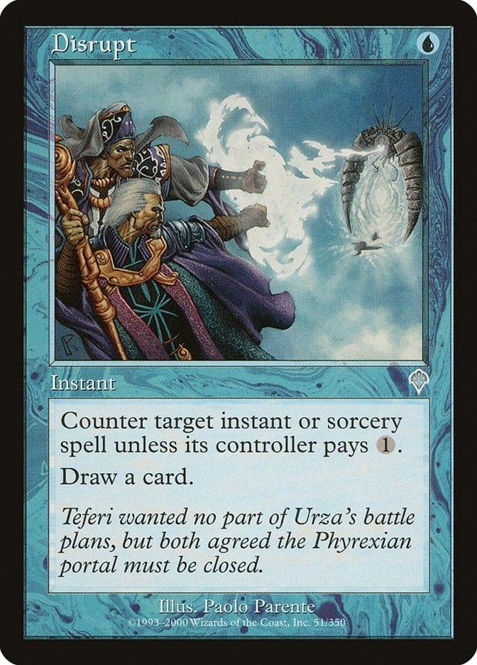 Magic: The Gathering MTG Single Disrupt [Invasion]