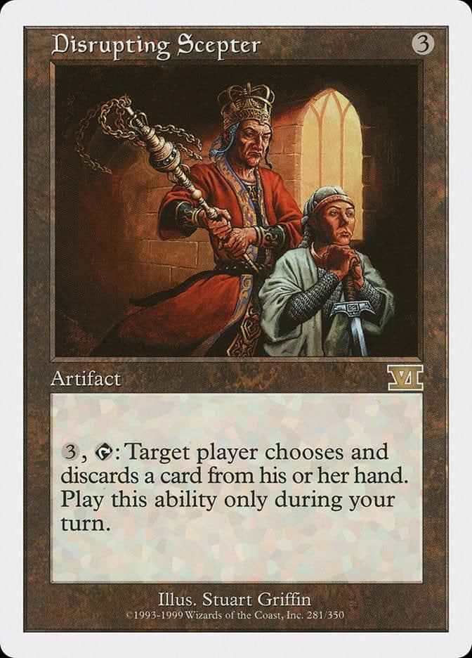 Magic: The Gathering MTG Single Disrupting Scepter [Classic Sixth Edition]