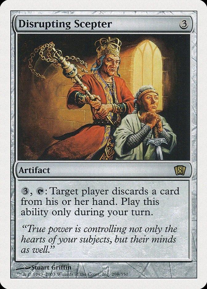 Magic: The Gathering MTG Single Disrupting Scepter [Eighth Edition]