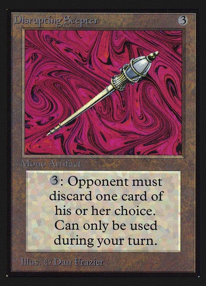 Magic: The Gathering MTG Single Disrupting Scepter [International Collectors’ Edition]