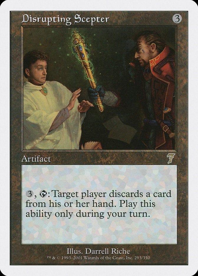 Magic: The Gathering MTG Single Disrupting Scepter [Seventh Edition]