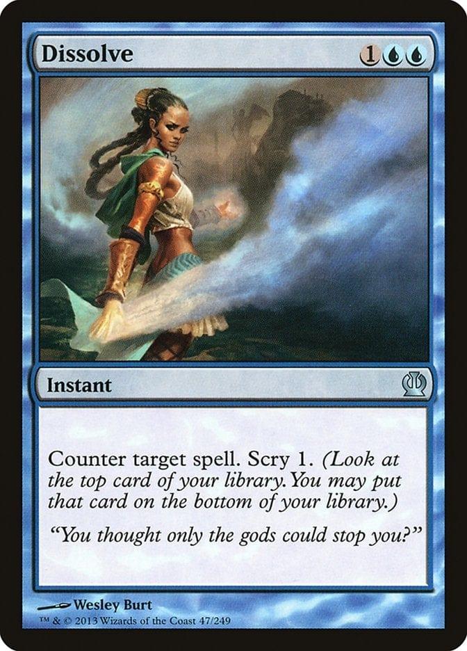 Magic: The Gathering MTG Single Dissolve [Theros]