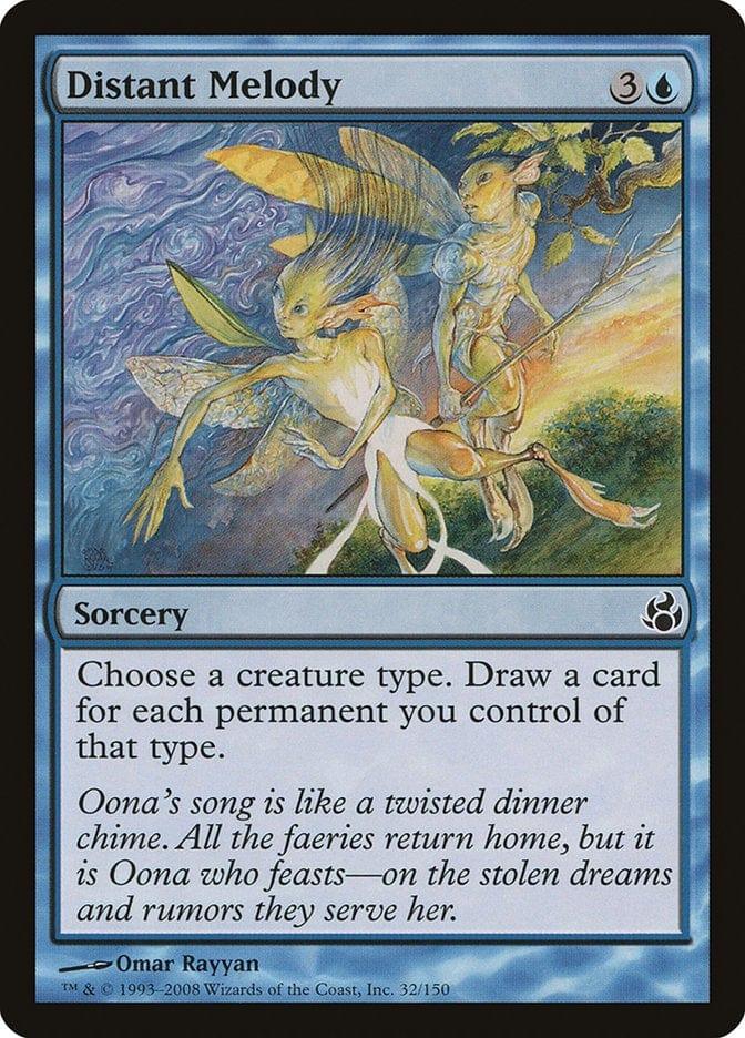 Magic: The Gathering MTG Single Distant Melody [Morningtide]