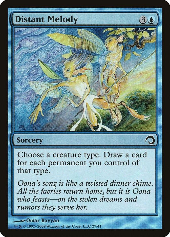 Magic: The Gathering MTG Single Distant Melody [Premium Deck Series: Slivers]