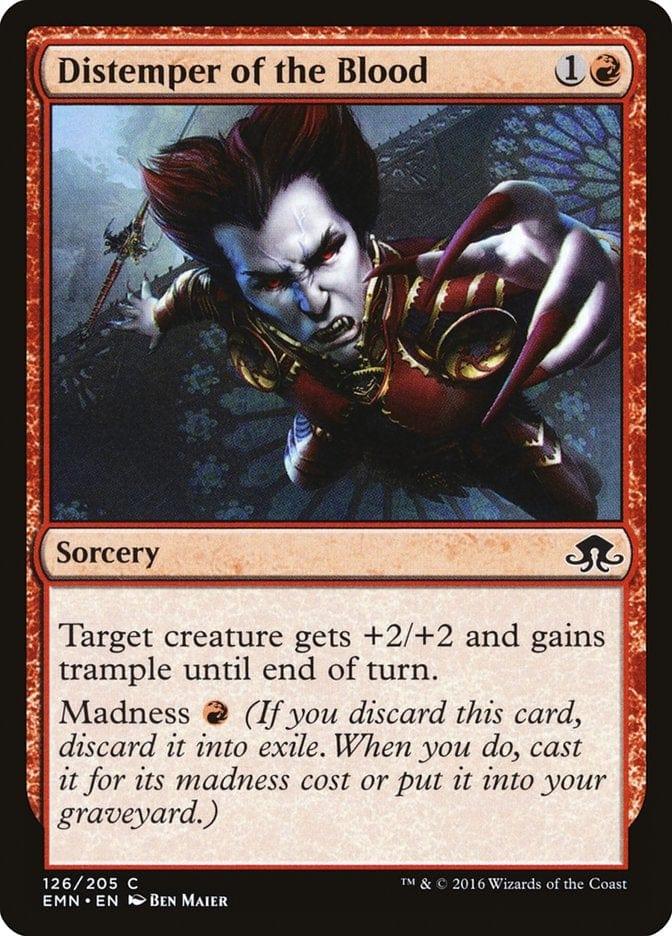Magic: The Gathering MTG Single Distemper of the Blood [Eldritch Moon]