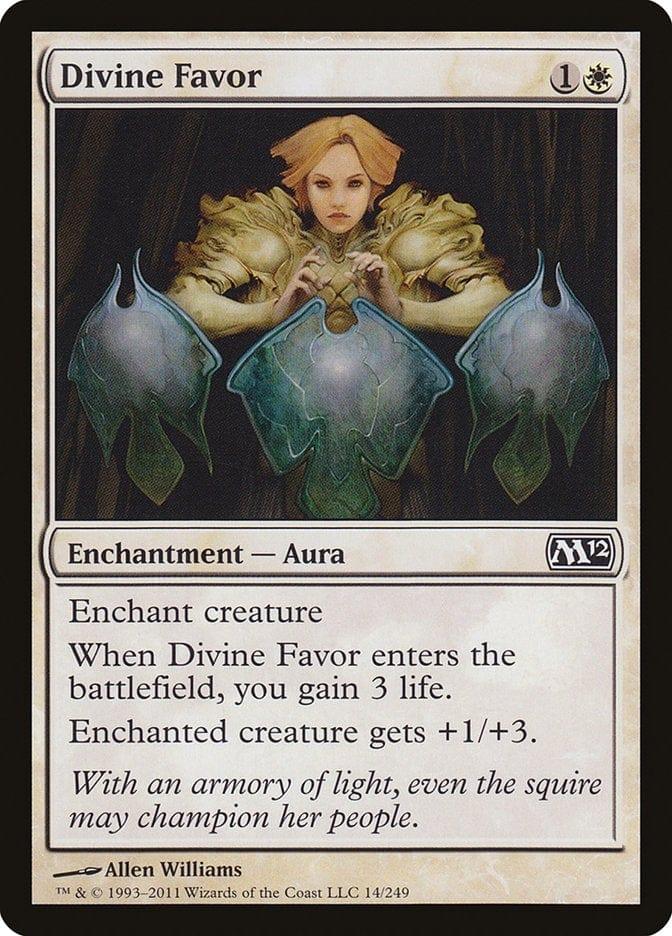 Magic: The Gathering MTG Single Divine Favor [Magic 2012]