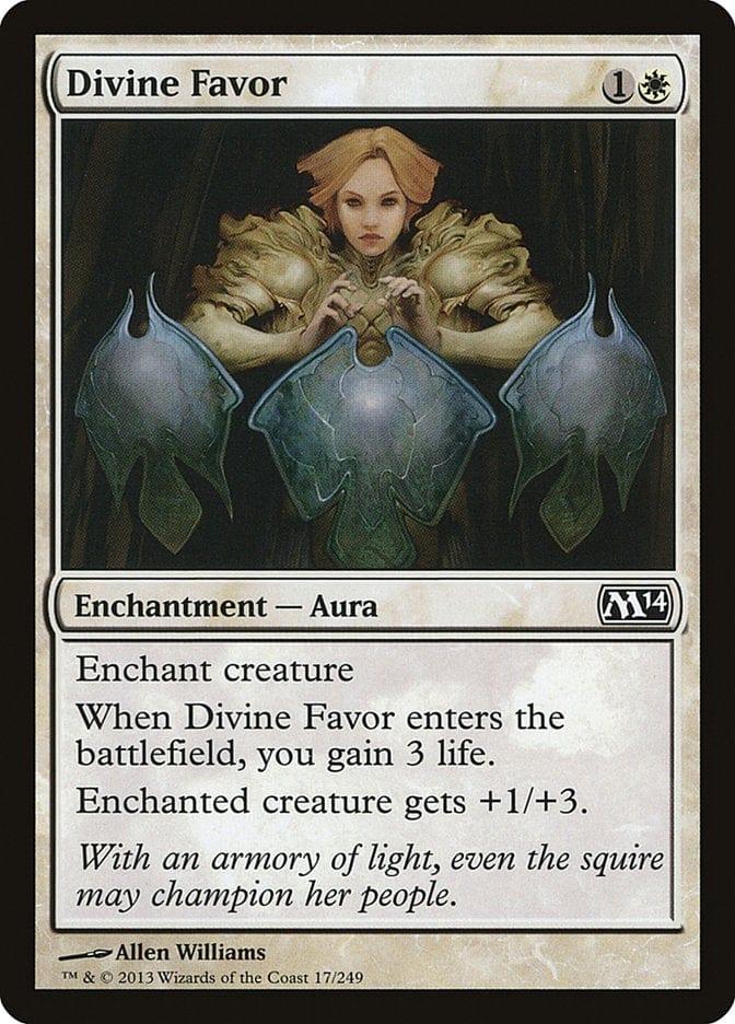 Magic: The Gathering MTG Single Divine Favor [Magic 2014]