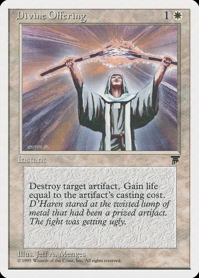 Magic: The Gathering MTG Single Divine Offering [Chronicles]