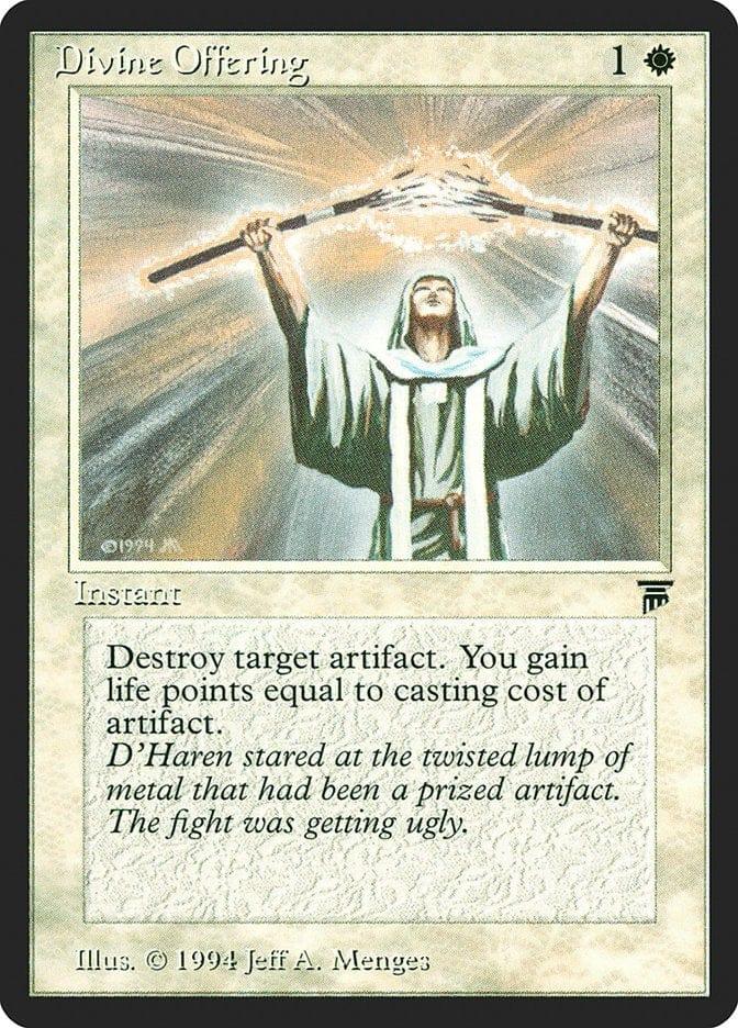 Magic: The Gathering MTG Single Divine Offering [Legends]