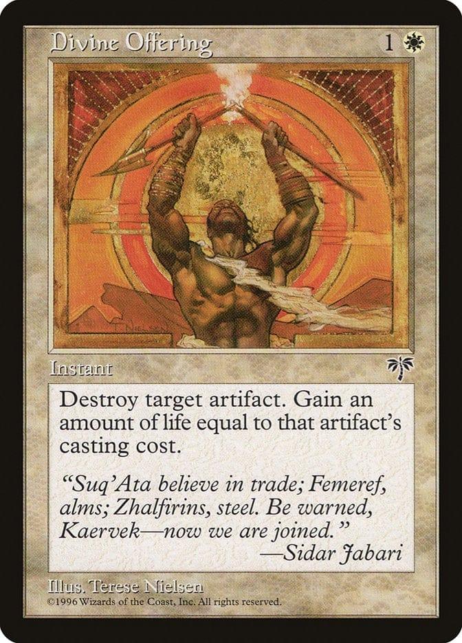 Magic: The Gathering MTG Single Divine Offering [Mirage]