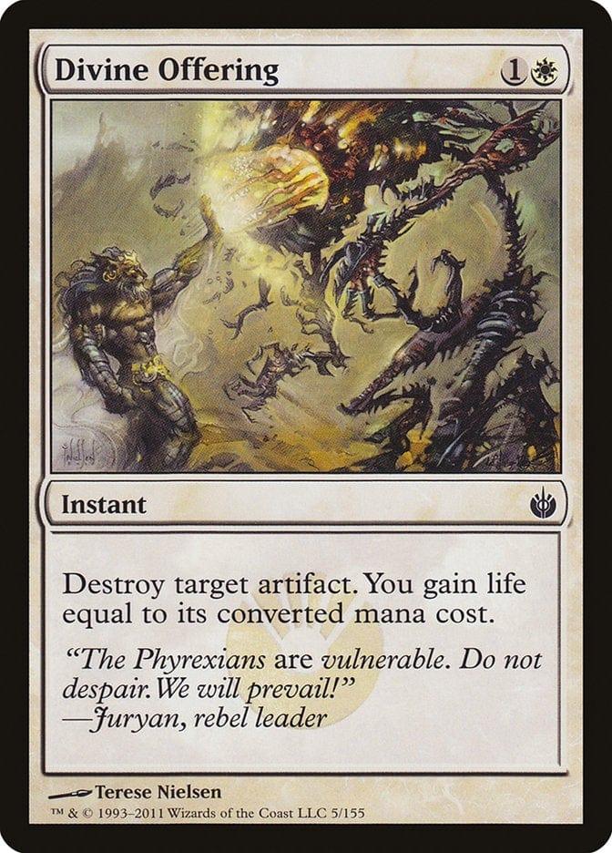 Magic: The Gathering MTG Single Divine Offering [Mirrodin Besieged]