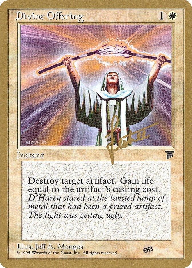 Magic: The Gathering MTG Single Divine Offering [Pro Tour Collector Set]