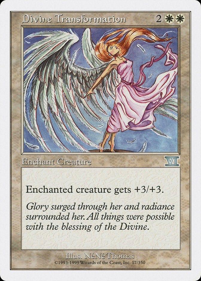 Magic: The Gathering MTG Single Divine Transformation [Classic Sixth Edition]