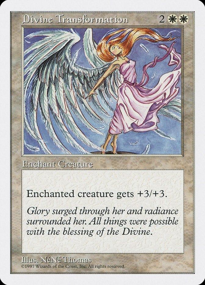Magic: The Gathering MTG Single Divine Transformation [Fifth Edition]