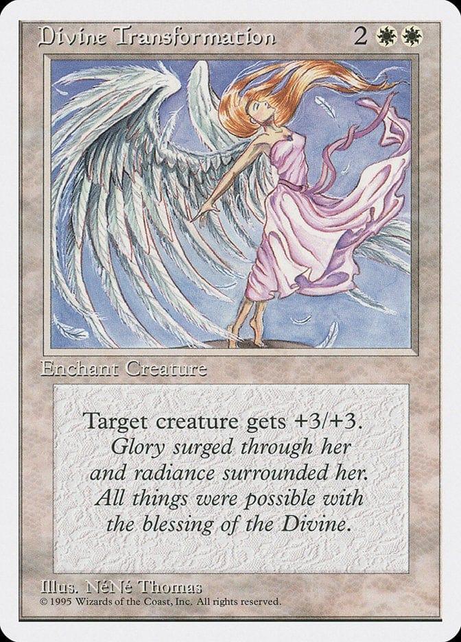 Magic: The Gathering MTG Single Divine Transformation [Fourth Edition]