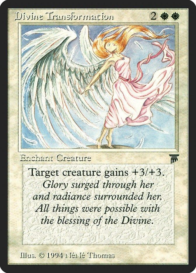 Magic: The Gathering MTG Single Divine Transformation [Legends]