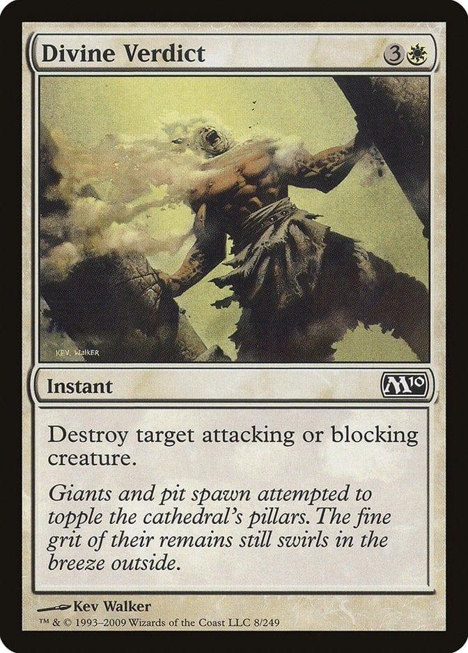 Magic: The Gathering MTG Single Divine Verdict [Magic 2010]