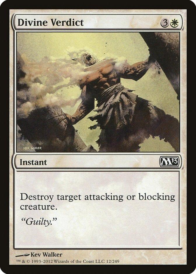 Magic: The Gathering MTG Single Divine Verdict [Magic 2013]