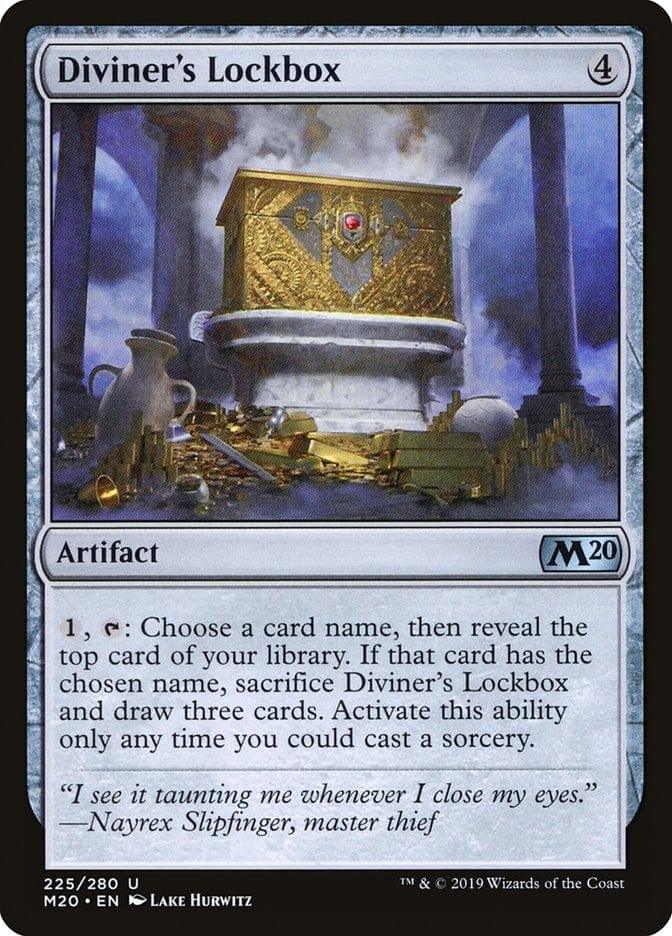 Magic: The Gathering MTG Single Diviner's Lockbox [Core Set 2020]